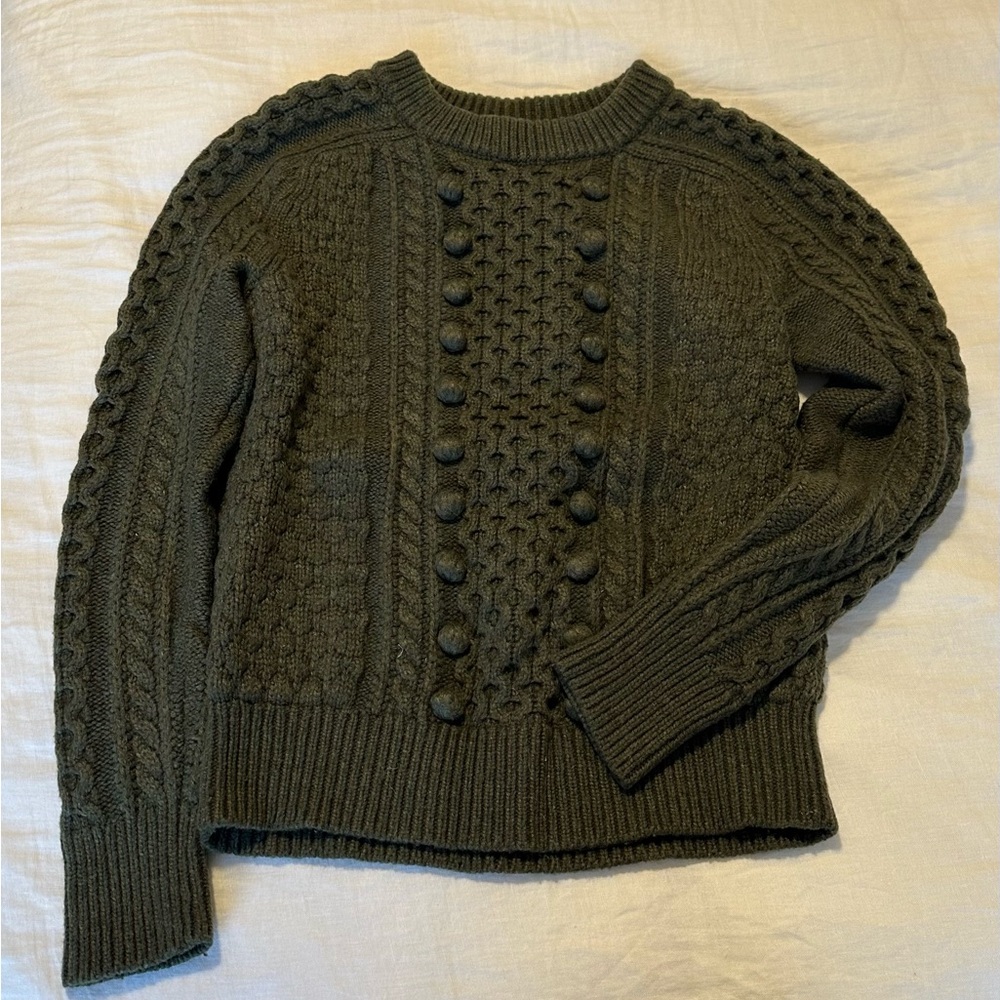 J. Crew Cable Knit Sweater